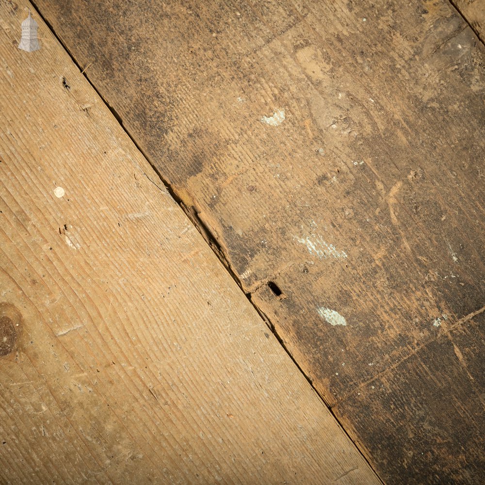 Reclaimed Pine Floorboards, 8.5” Wide - Batch of 20 Square Metres