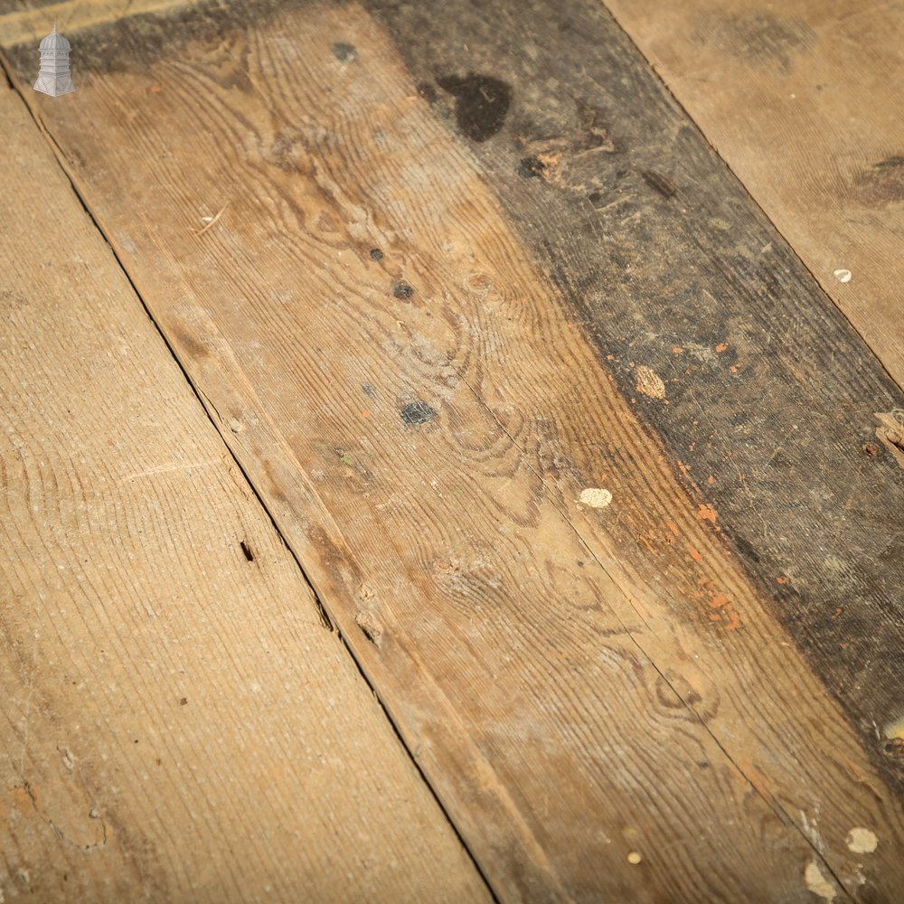 Reclaimed Pine Floorboards, 8.5” Wide - Batch of 20 Square Metres