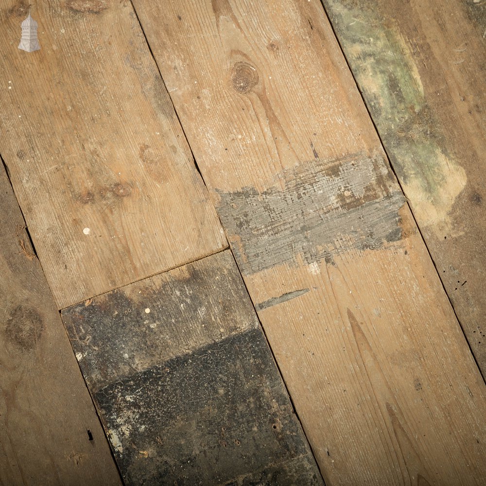 19th C Period Floorboards, 6.5” Wide- Batch of 17 Square Metres