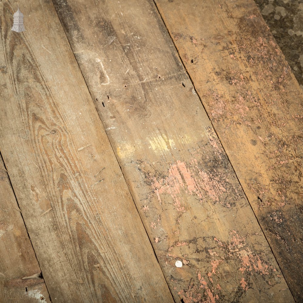 19th C Period Floorboards, 6.5” Wide- Batch of 17 Square Metres