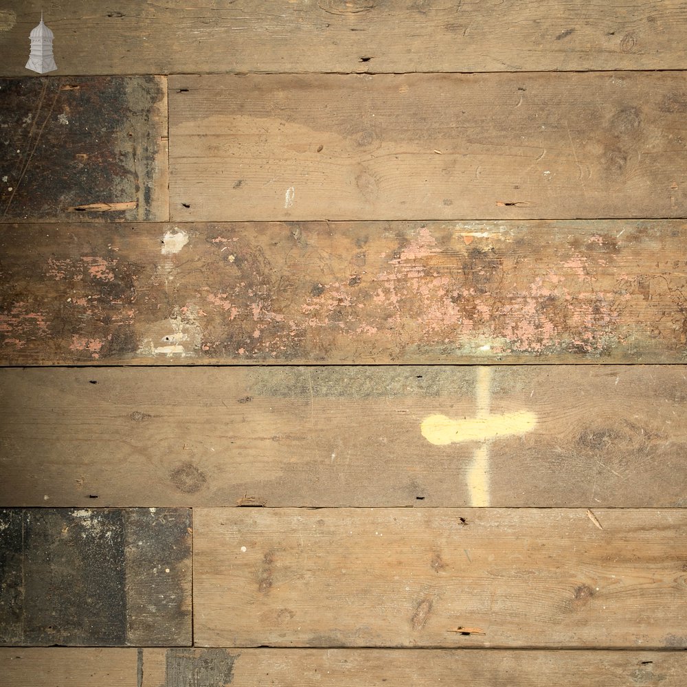 19th C Period Floorboards, 6.5” Wide- Batch of 17 Square Metres