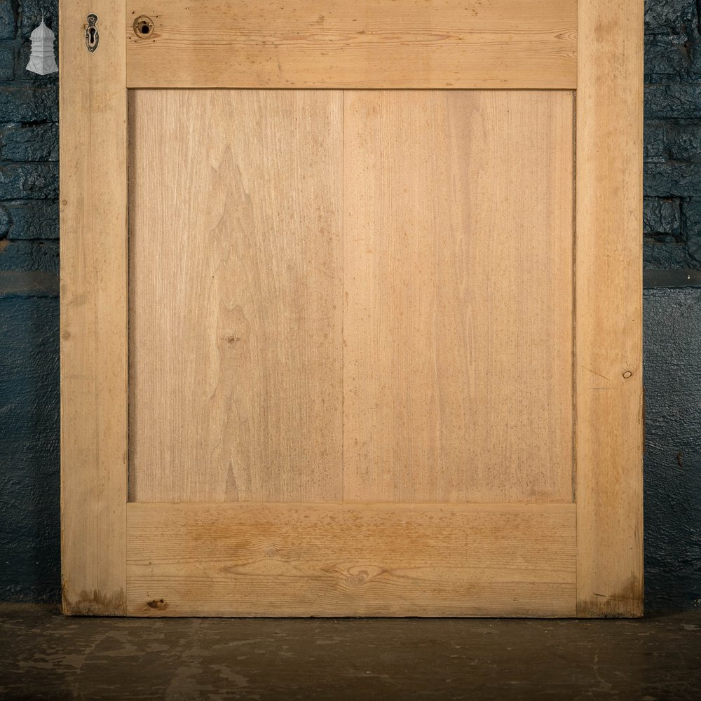 Pine Paneled Door, Shaker Style 2 Panel