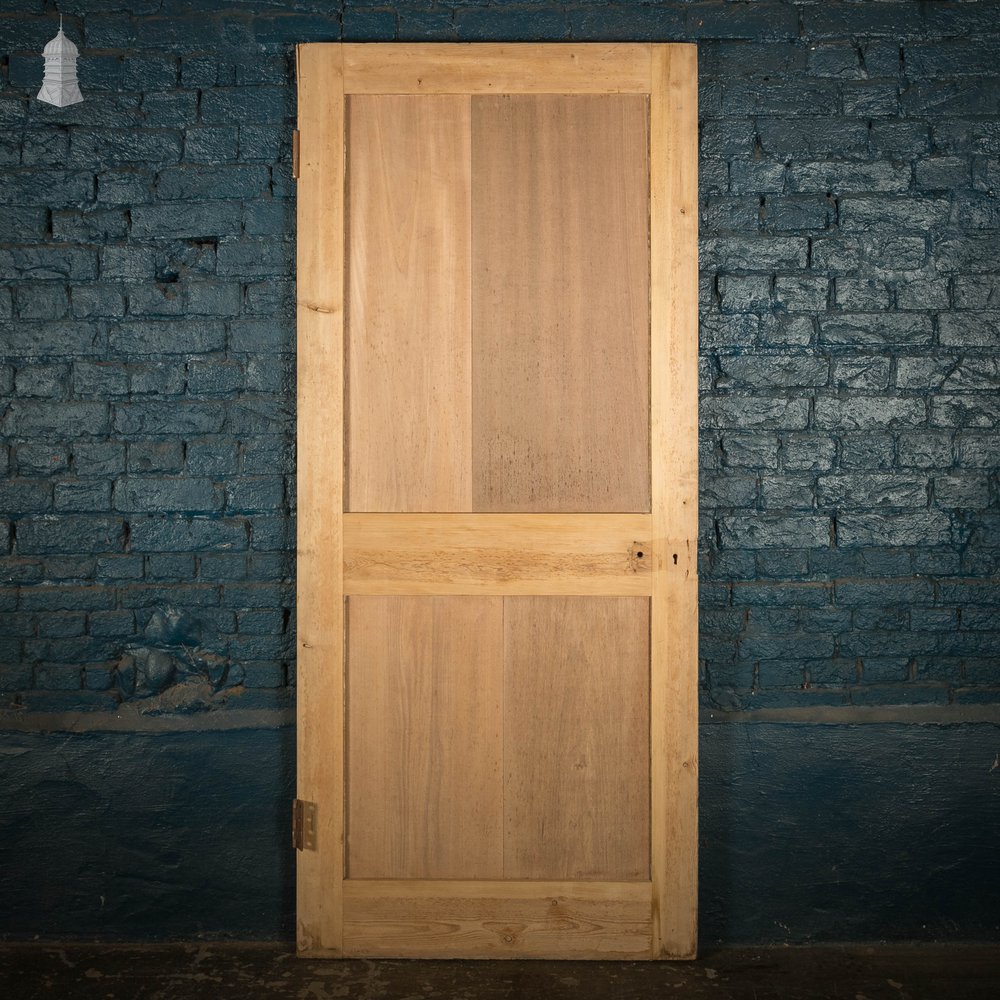 Pine Paneled Door, Shaker Style 2 Panel