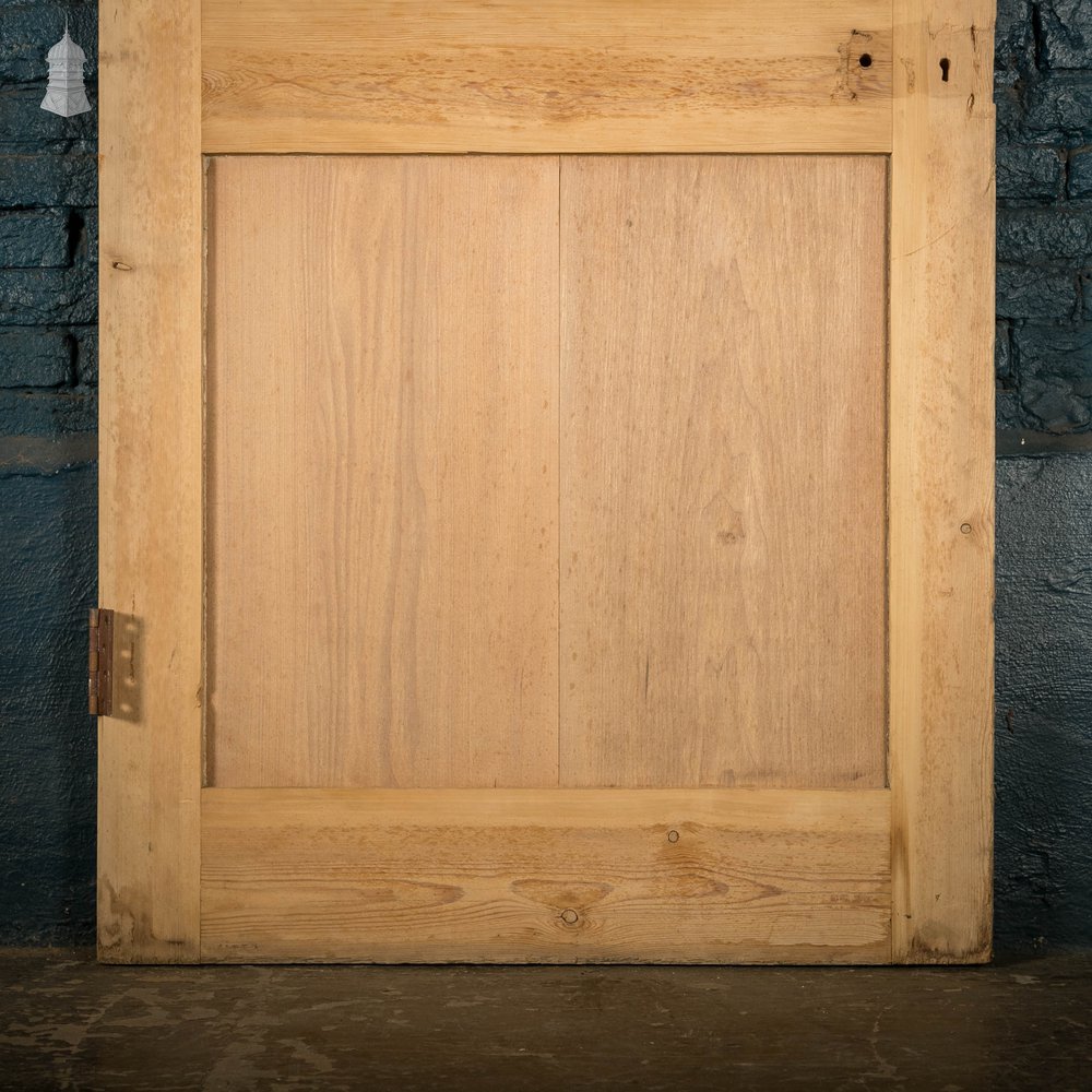 Pine Paneled Door, Shaker Style 2 Panel