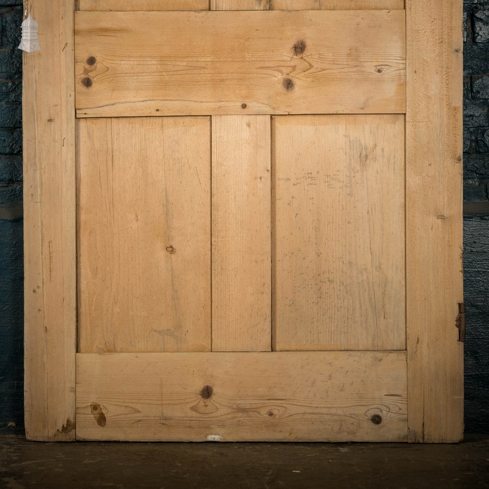 Glazed Panelled Door, Pine 2 over 4 Panel Door