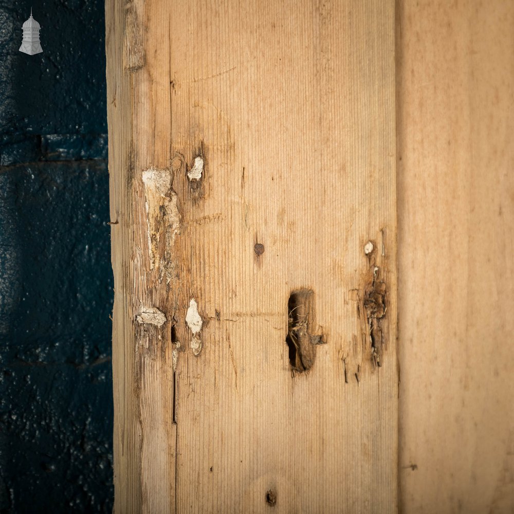 Glazed Panelled Door, Pine 2 over 4 Panel Door