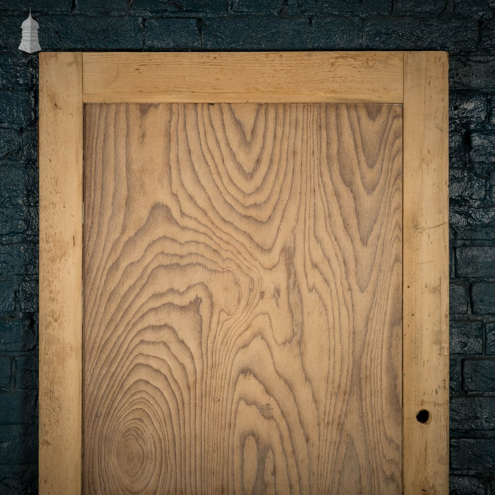 Pine Panelled Door, 2 Panel Shaker Style