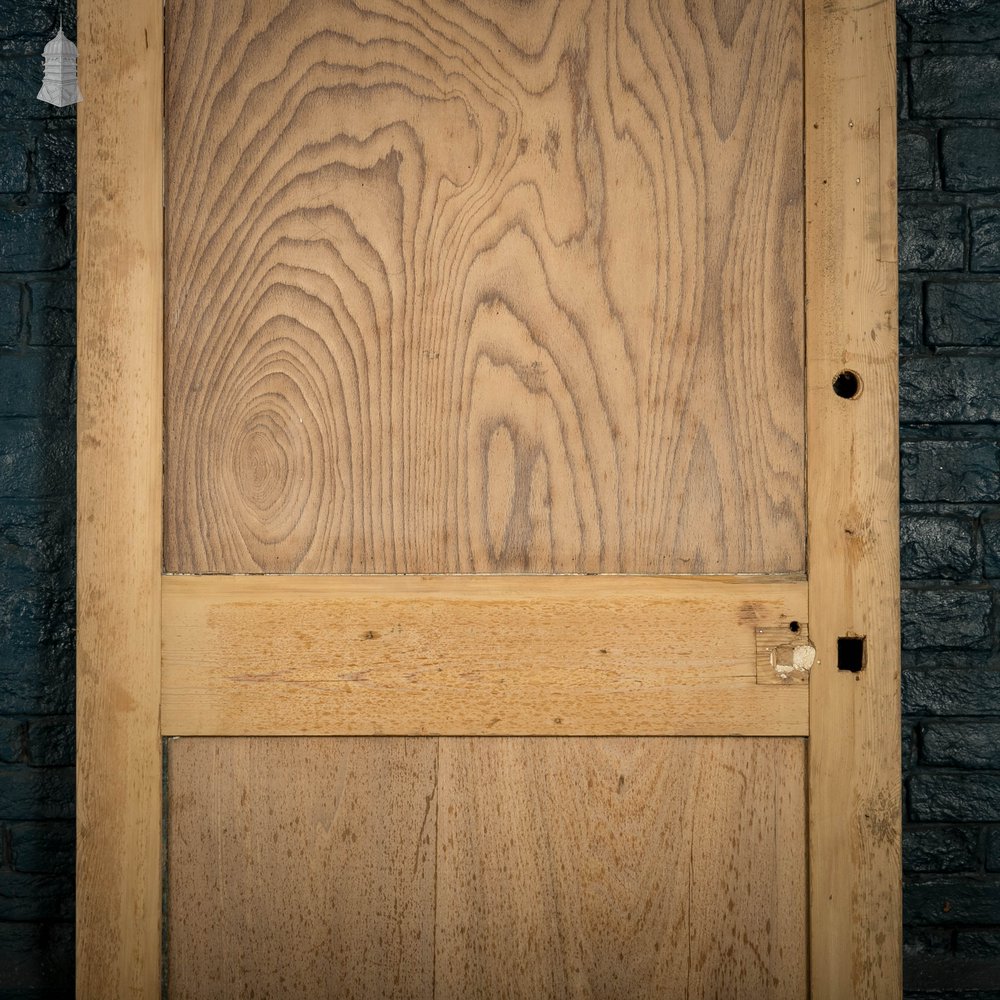 Pine Panelled Door, 2 Panel Shaker Style