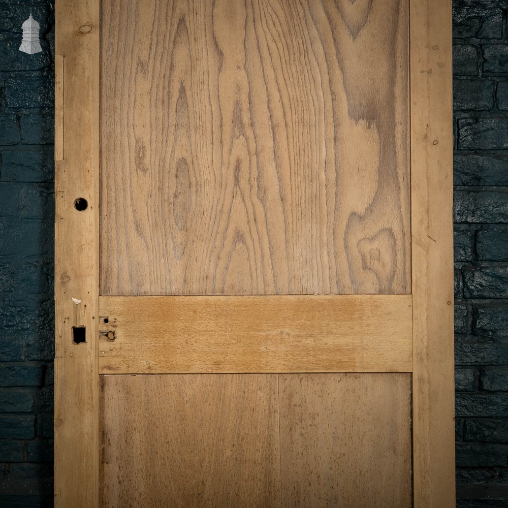 Pine Panelled Door, 2 Panel Shaker Style