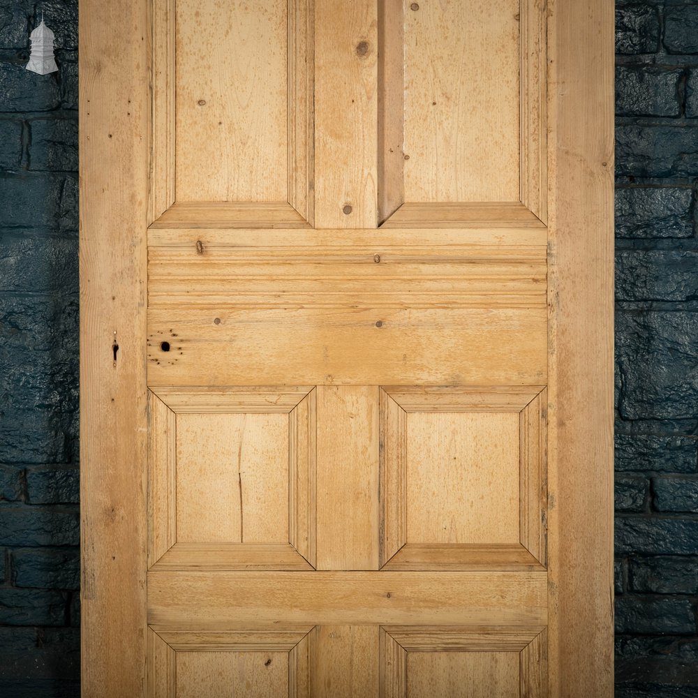 Multi Panel Door, Moulded Pine 8 Panel Door