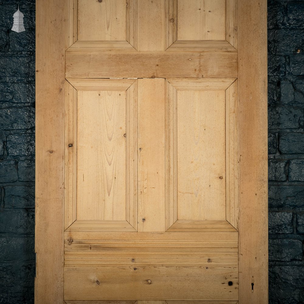 Multi Panel Door, Moulded Pine 8 Panel Door