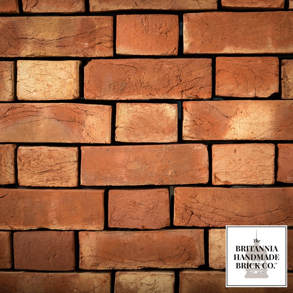 2 3/4" Handmade Red Brick, Period Style Facing Bricks