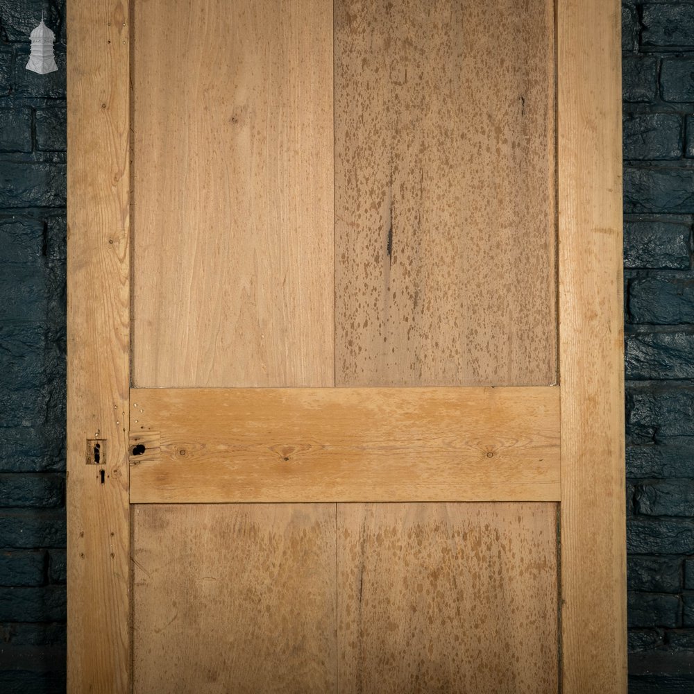 Pine Panelled Door, 2 Panel Shaker Style