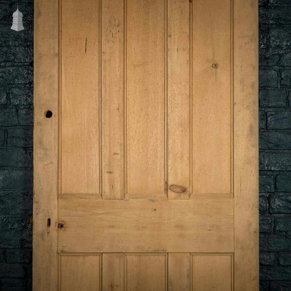 Pine Panelled Door, Moulded 6 Panel