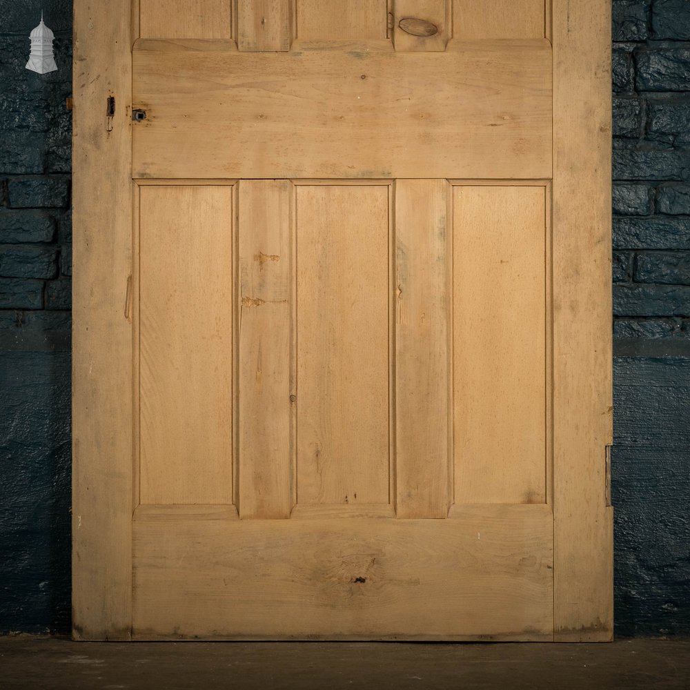 Pine Panelled Door, Moulded 6 Panel