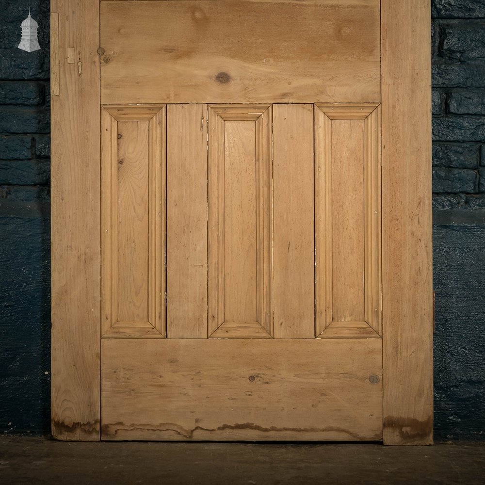 Pine Panelled Door, 6 Moulded Panel