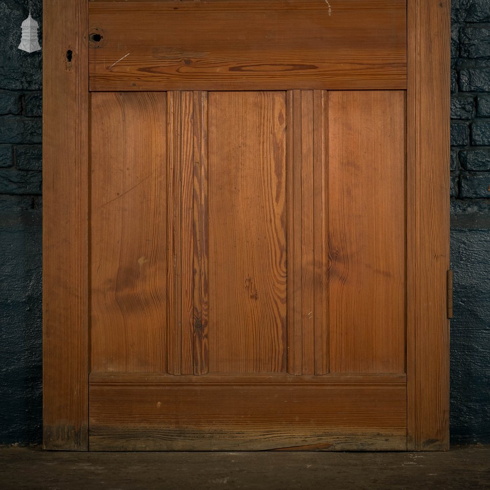 Pitch Pine Panelled Door, 6 Panel