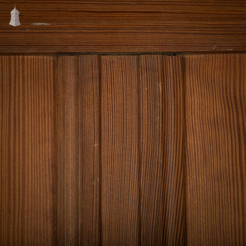 Pitch Pine Panelled Door, 6 Panel