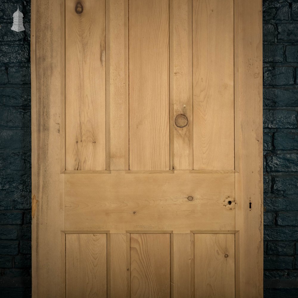 Pine Panelled Door, 6 Panel