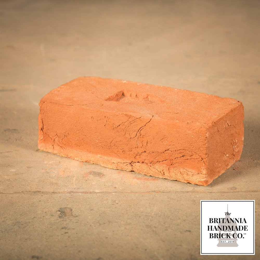 2 3/4" Handmade Red Brick, Period Style Facing Bricks