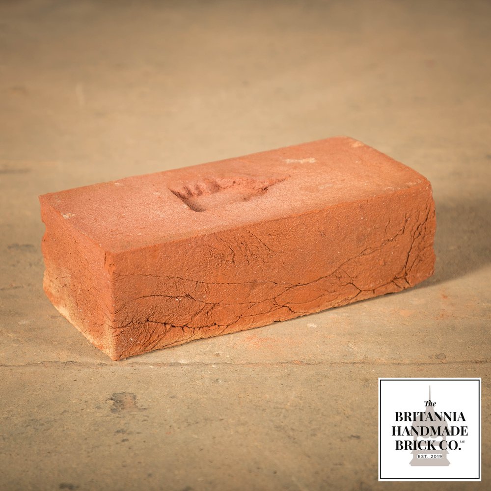 2 3/4" Handmade Red Brick, Period Style Facing Bricks