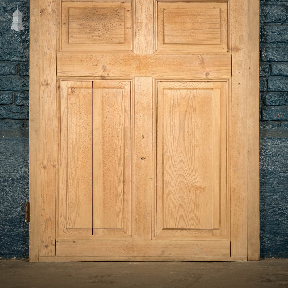 Pine Panelled Door, 6 Raised Moulded Panels