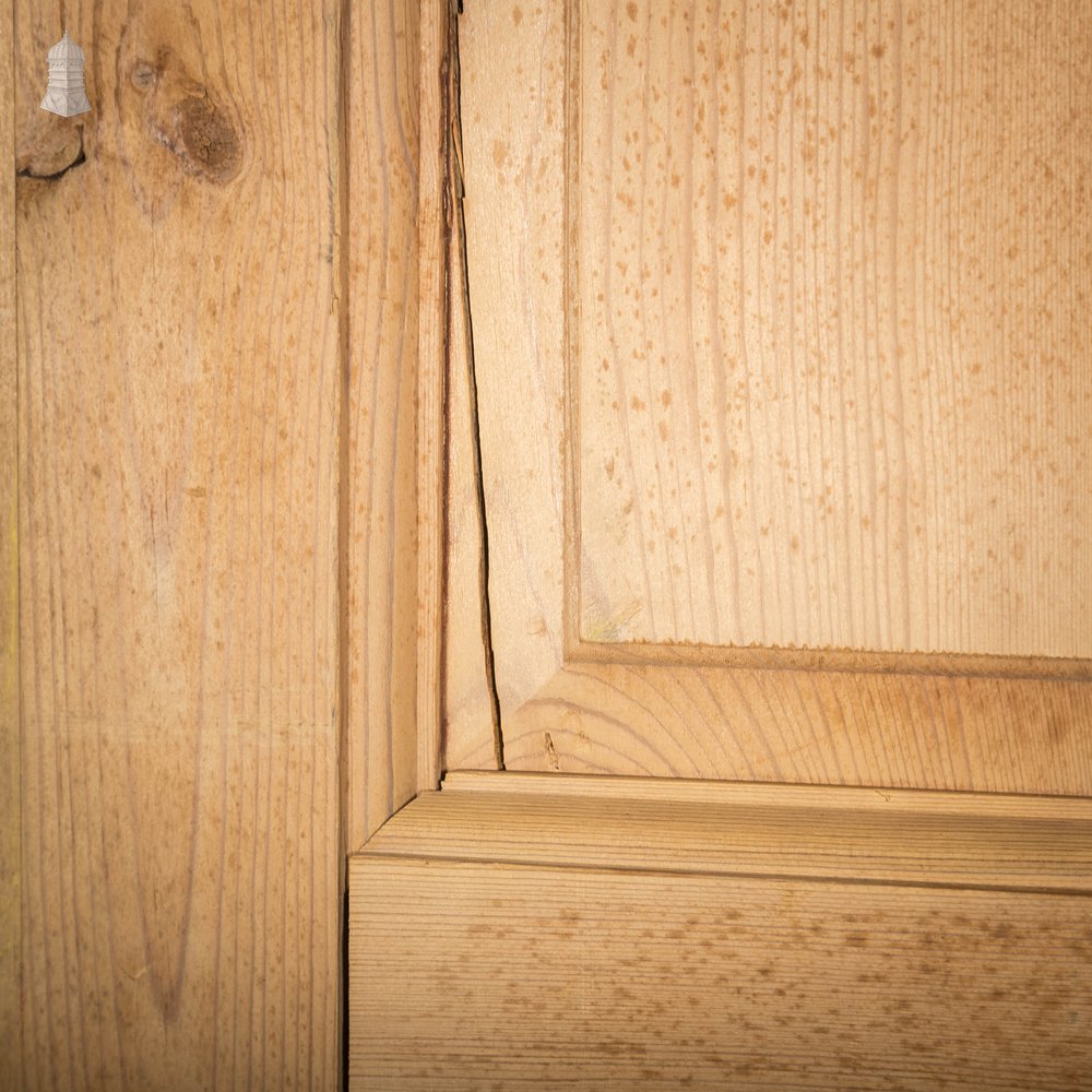 Pine Panelled Door, 6 Raised Moulded Panels