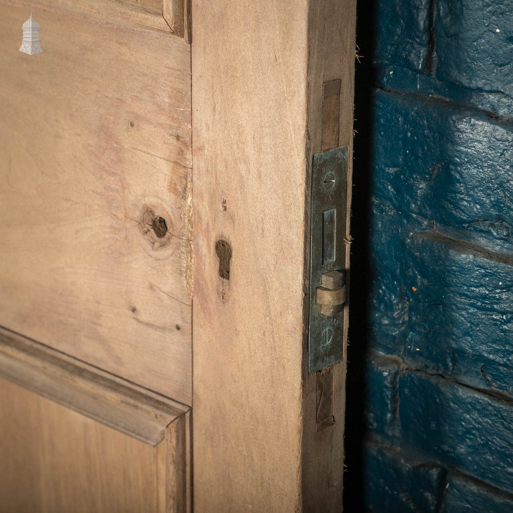 Hardwood Panelled Door, Poplar Tulipwood, Moulded 2 Panel