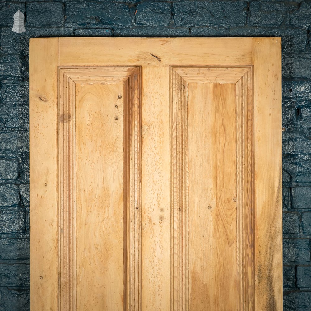 Pine Panelled Door, Victorian Style 4 Panel