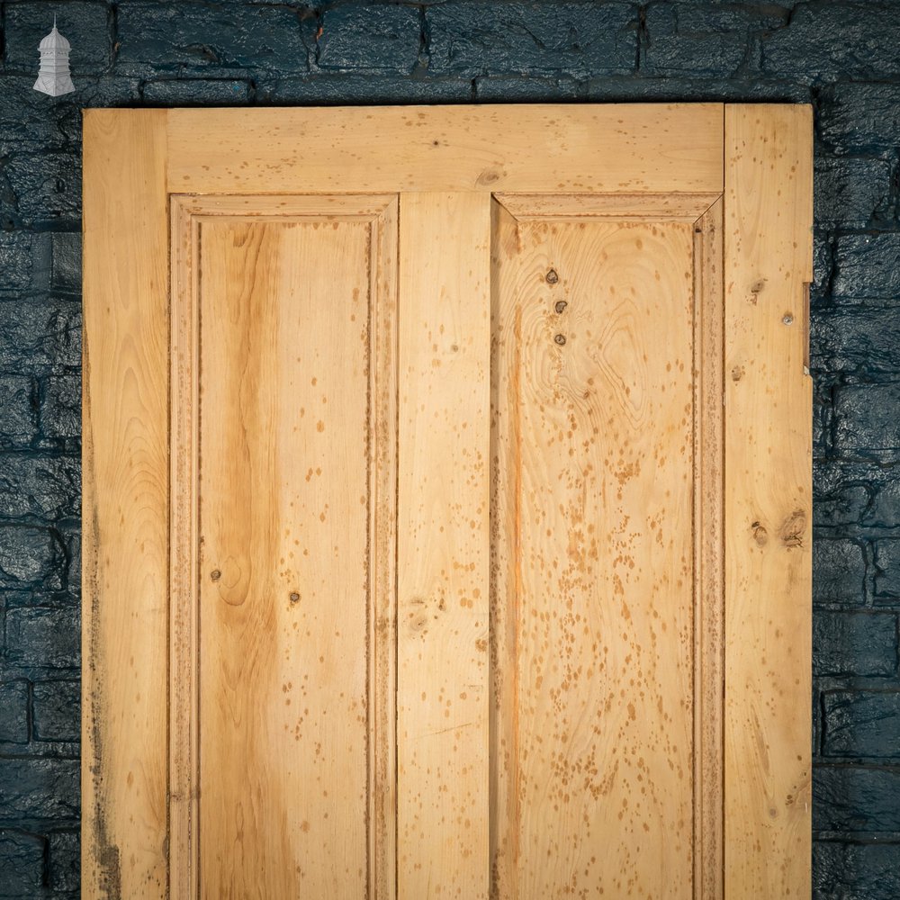 Pine Panelled Door, Victorian Style 4 Panel