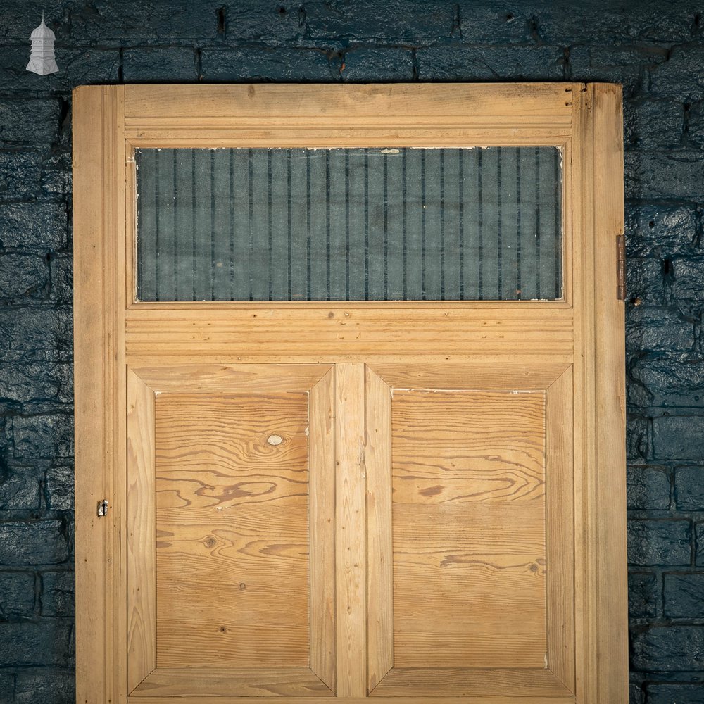 Half Glazed Door, Moulded Pine 5 Panel