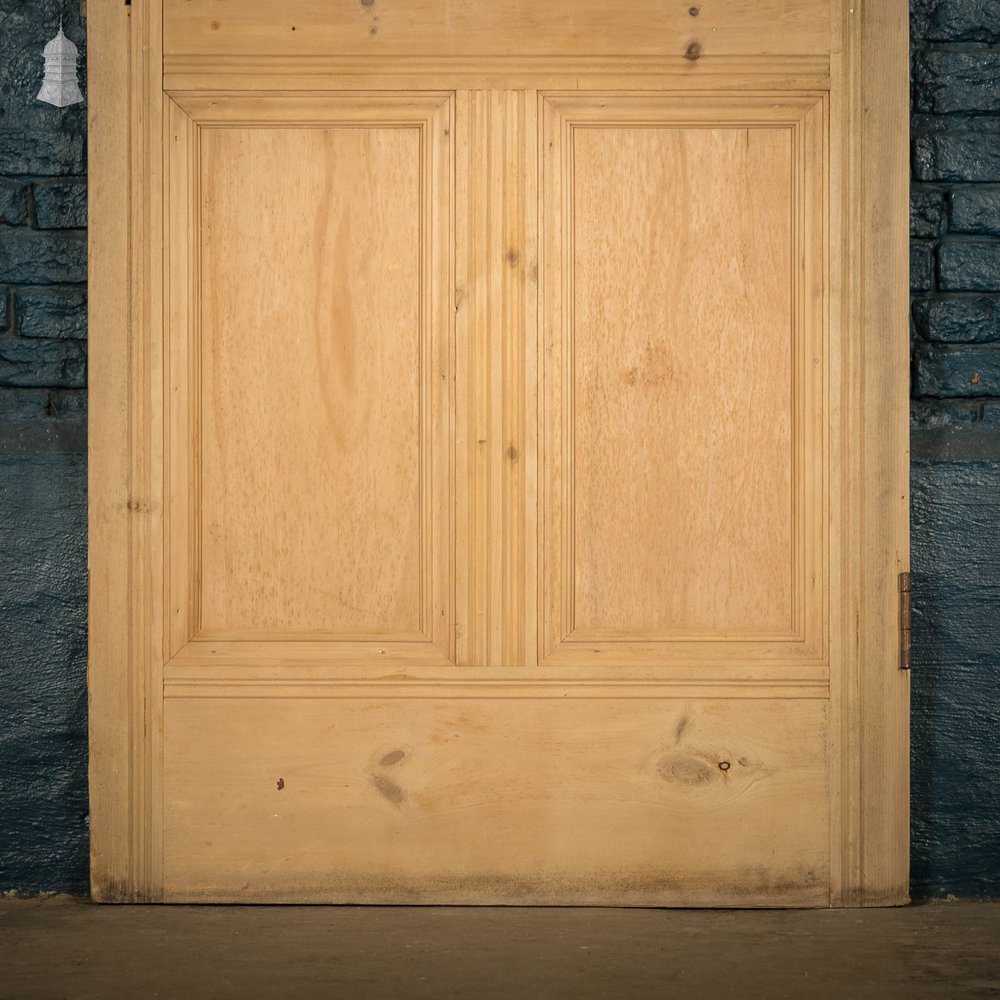 Half Glazed Door, Moulded Pine 5 Panel