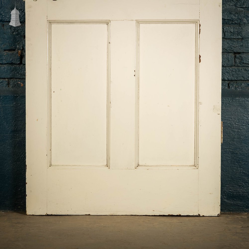 Pine Panelled Door, 5 Panel White Painted Finish