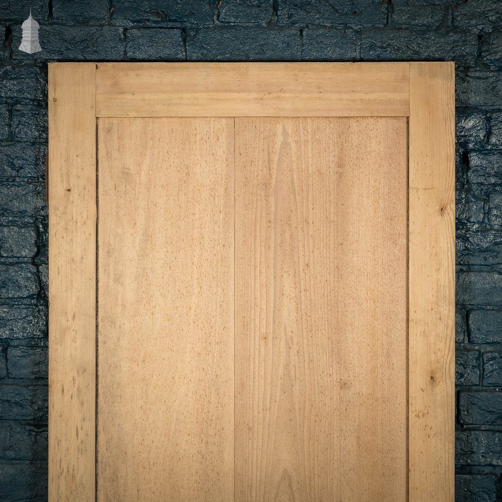 Pine Panelled Door, Shaker Style 2 Panel