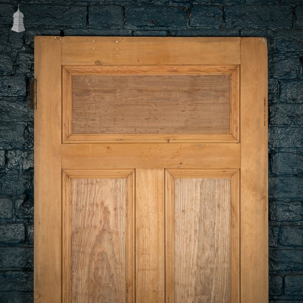 Pine Panelled Door, Victorian Style Moulded 5 Panel