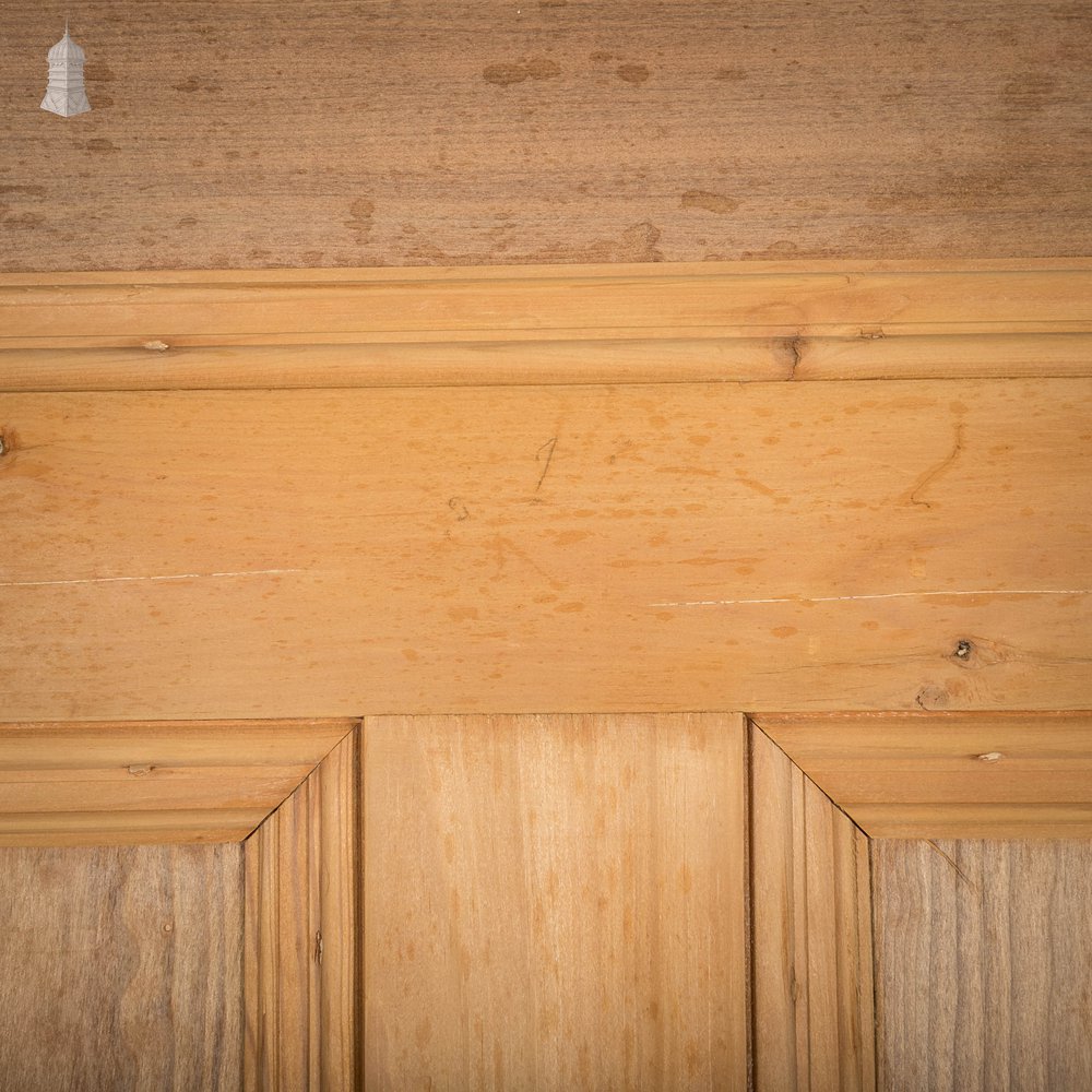 Pine Panelled Door, Victorian Style Moulded 5 Panel