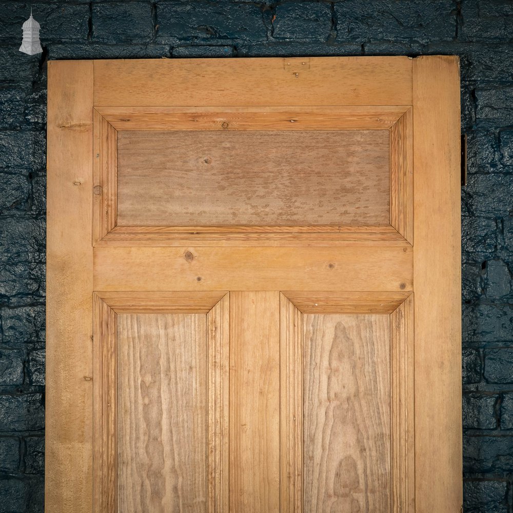 Pine Panelled Door, Victorian Style Moulded 5 Panel