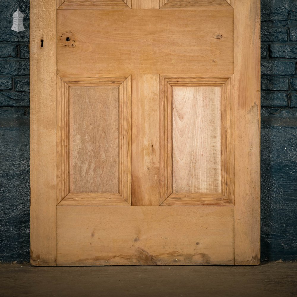 Pine Panelled Door, Victorian Style Moulded 5 Panel