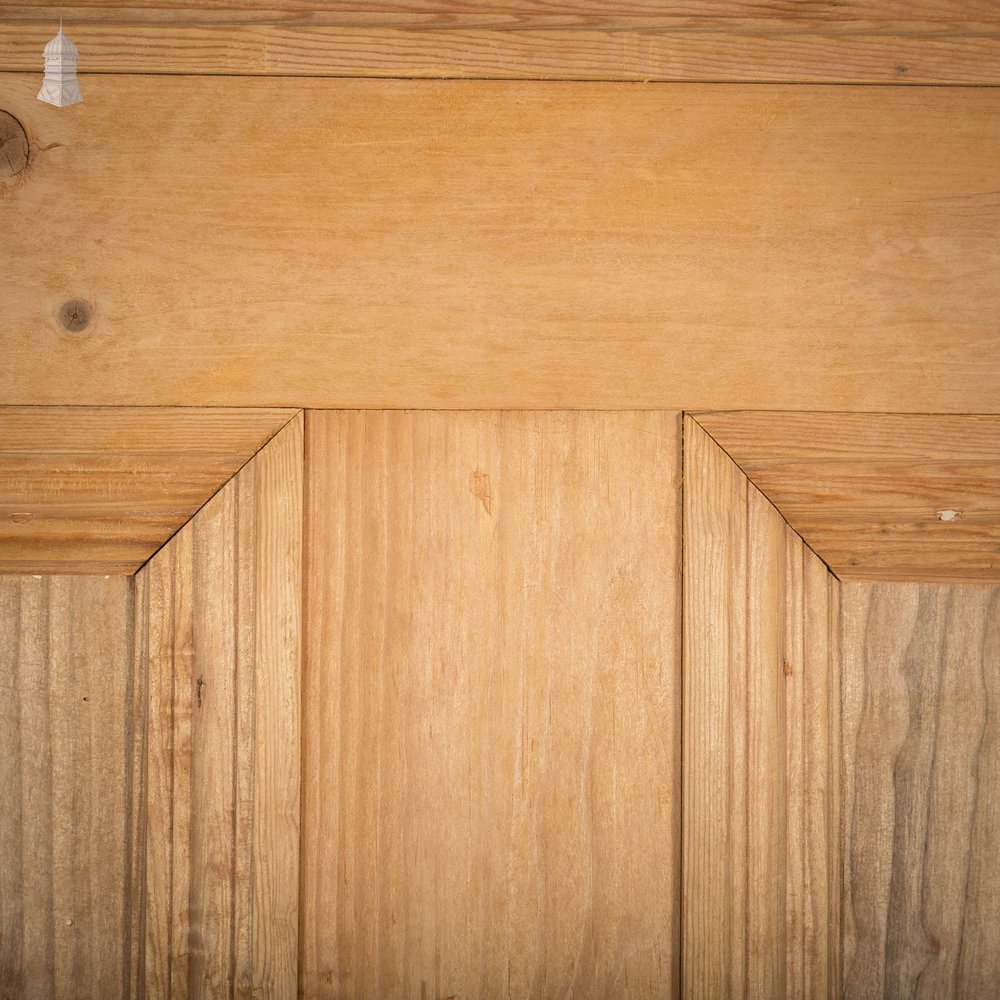 Pine Panelled Door, Victorian Style Moulded 5 Panel