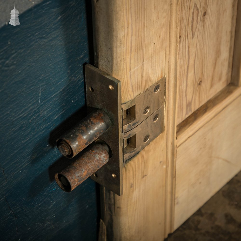 Pine Panelled Door, Moulded 6 Panel with Double Pivot Hinges