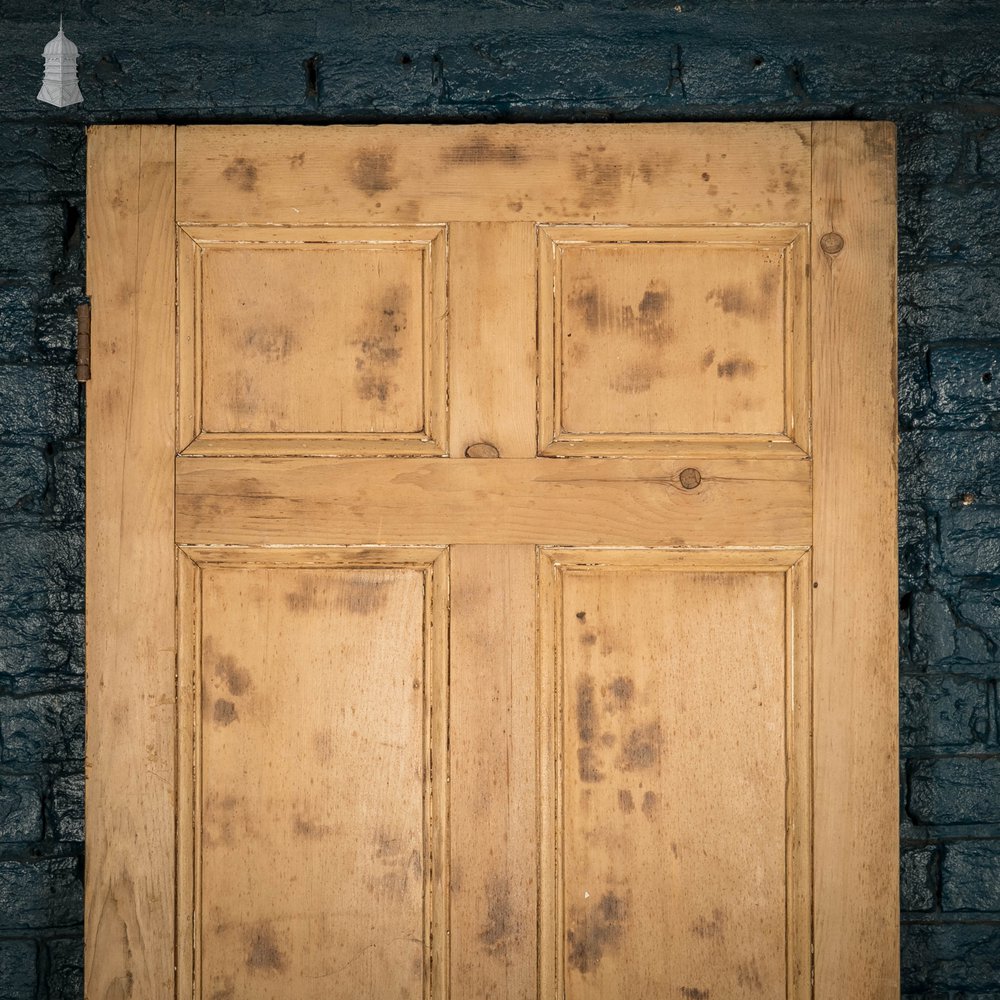 Pine Panelled Door, 6 Moulded Panel Door