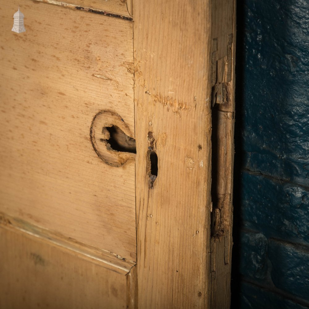 Pine Panelled Door, 6 Moulded Panel Door