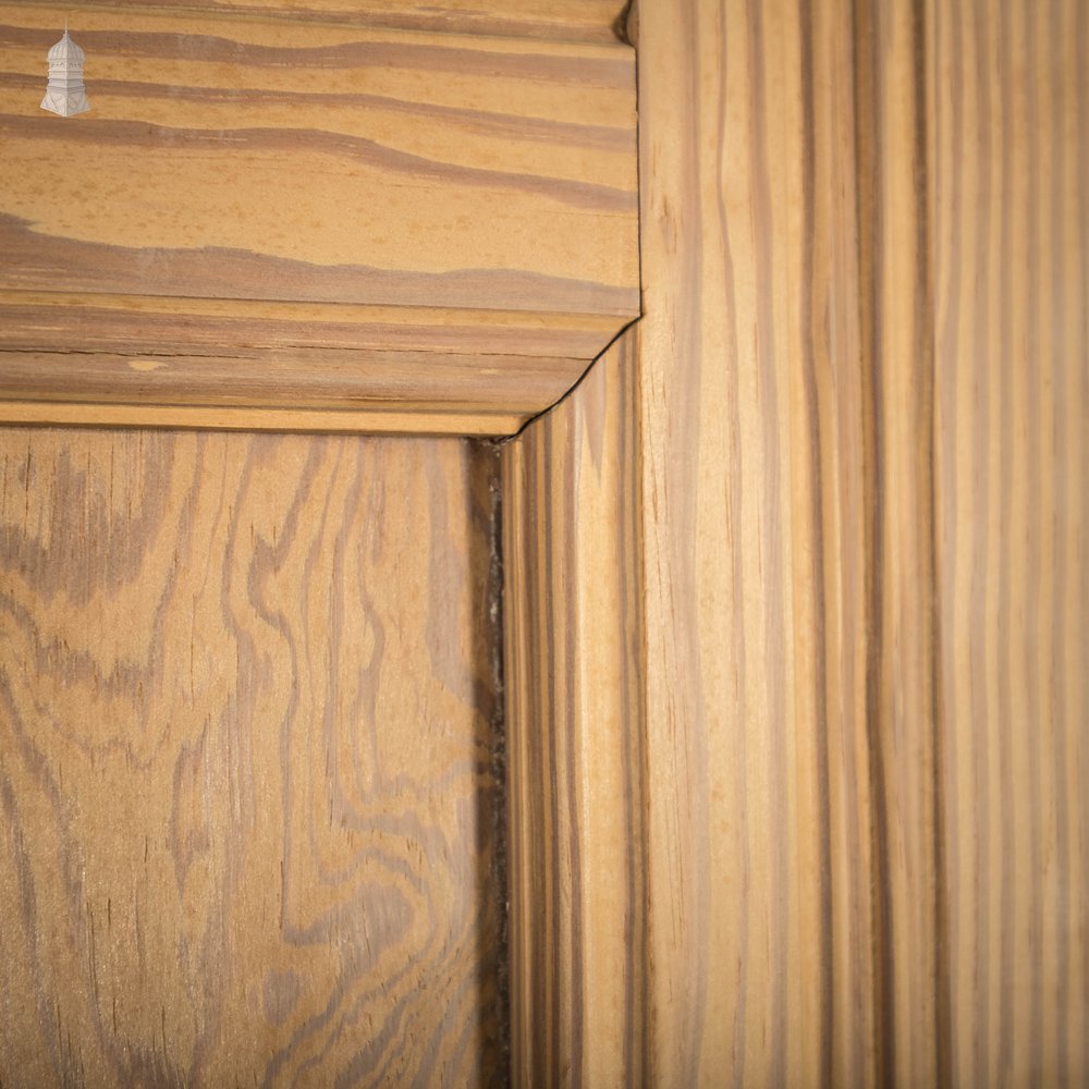 Pitch Pine Panelled Door, 6 Panel