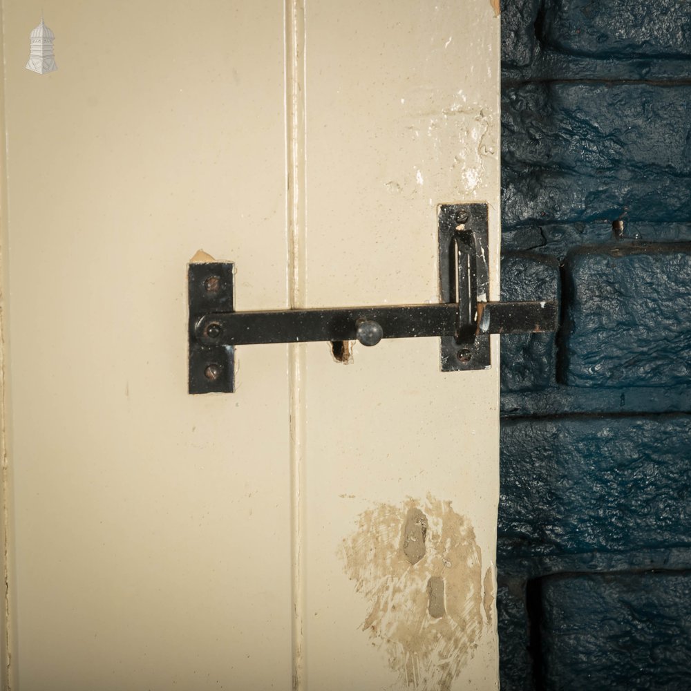 Ledged Plank Door, White Painted Pine