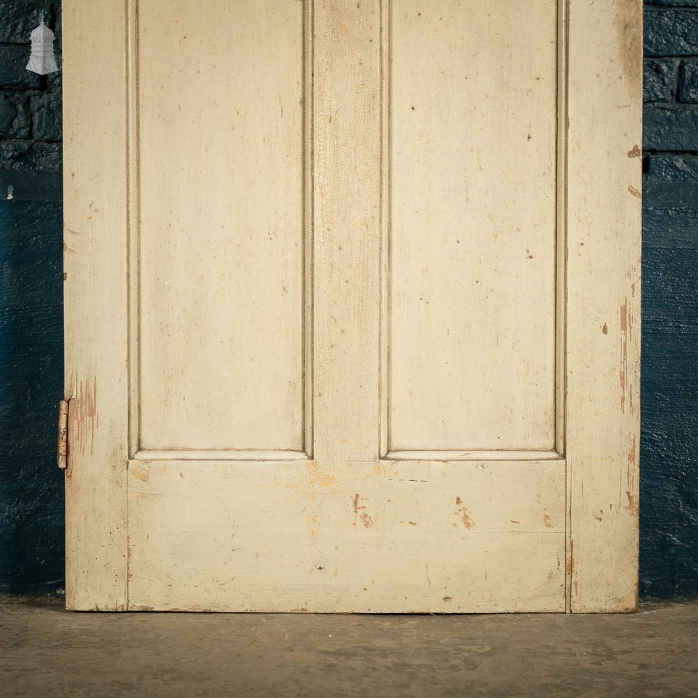 Half Glazed Door, Pine with ‘Arctic’ Style Textured Glass