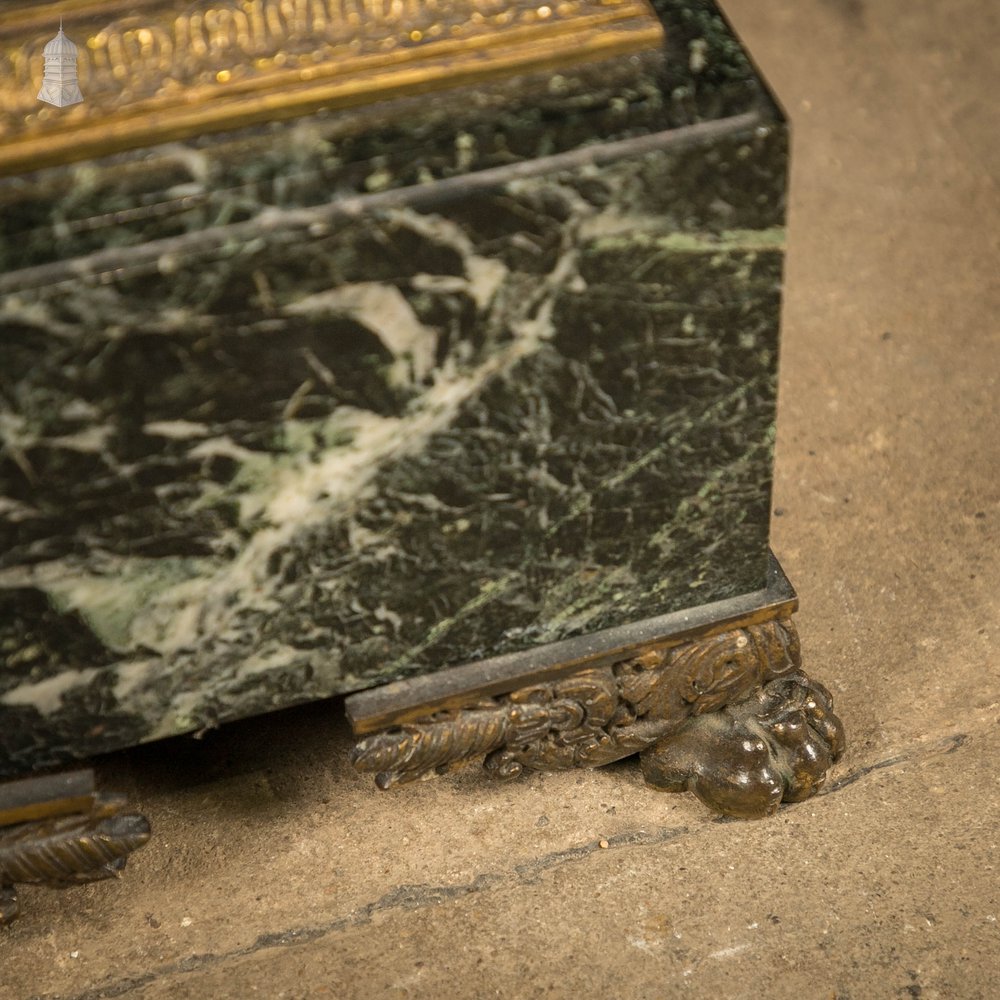 Marble Column Plinth Stand, 19th C French Empire