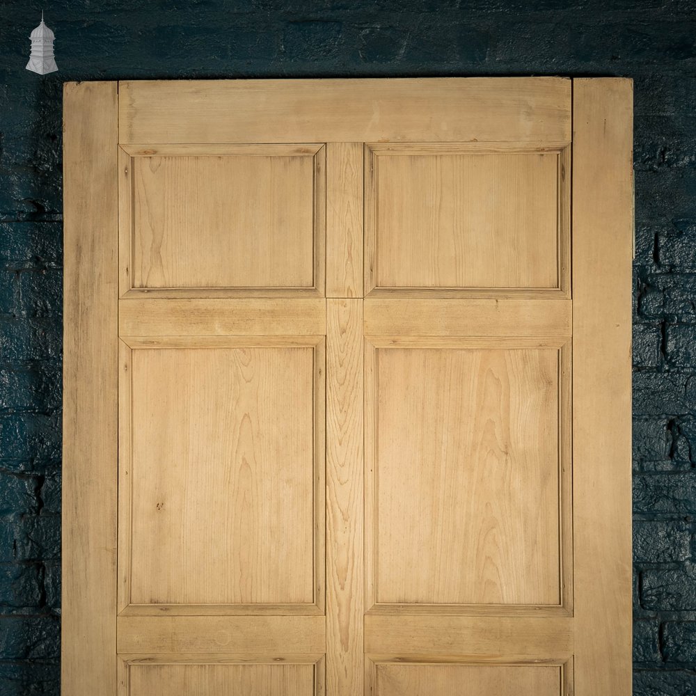 Pine Panelled Door, Moulded 8 Panel