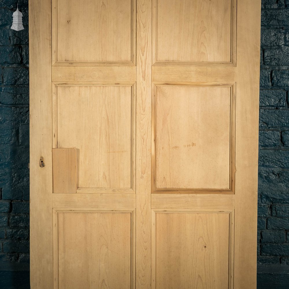 Pine Panelled Door, Moulded 8 Panel