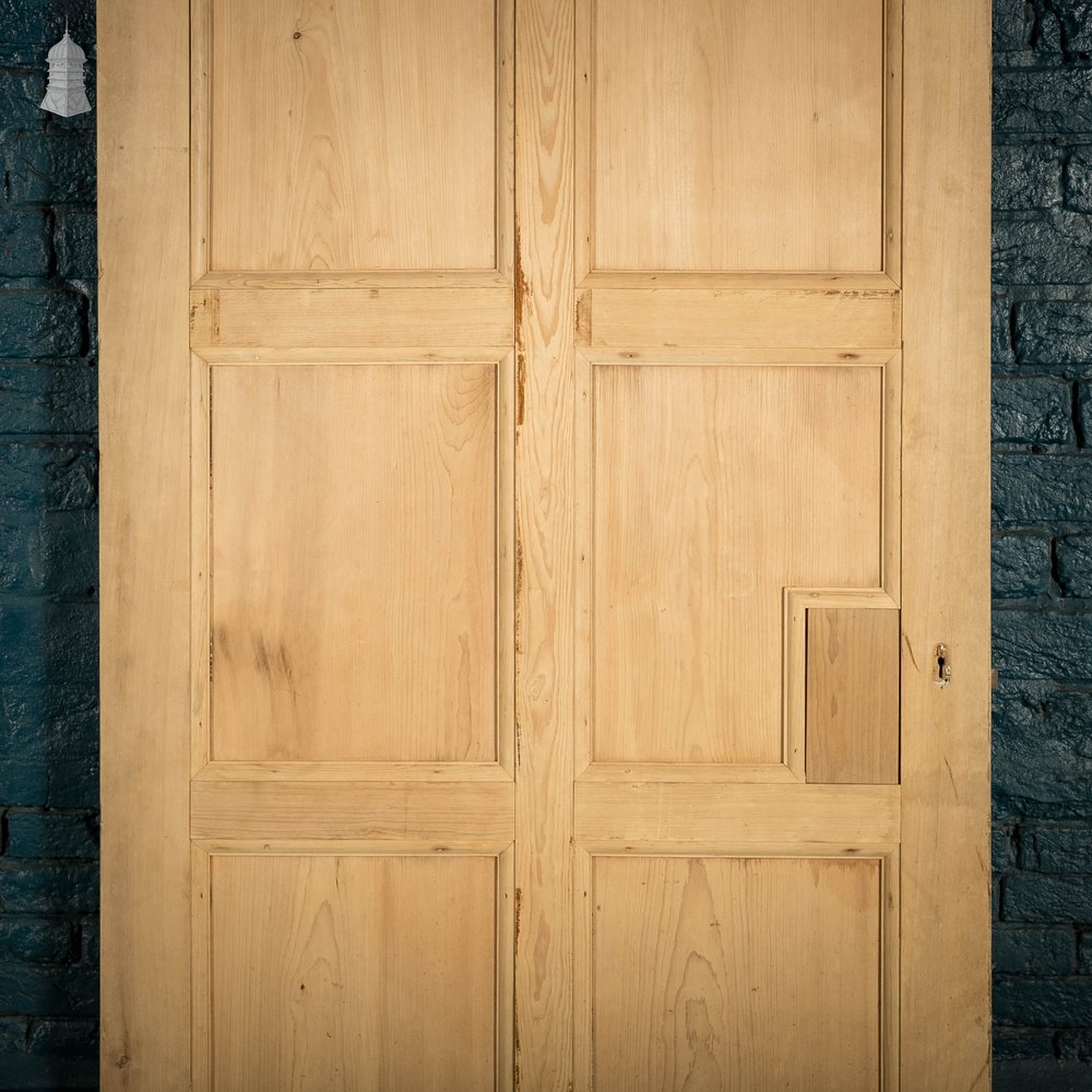 Pine Panelled Door, Moulded 8 Panel