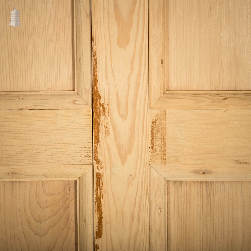 Pine Panelled Door, Moulded 8 Panel